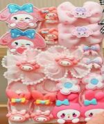 Kitty Bloom Kawaii Rubber Band Set - Image 2
